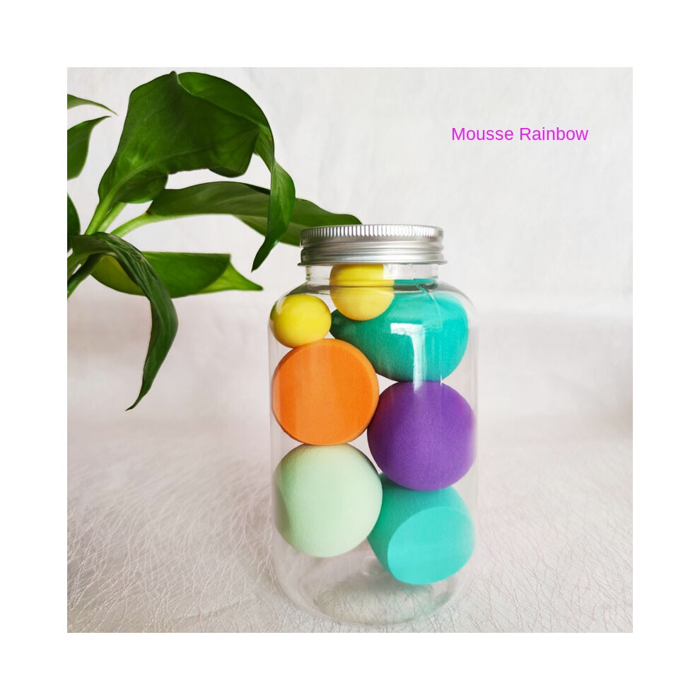 7Pcs Soft Makeup Sponge Set, Latex-Free Blender Sponges, Wet & Dry Use, High-Definition Flawless Application