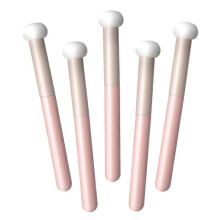 5-teiliges Set Make-up-Schwammpinsel mit Pilzkopf – Concealer-Applikator mit Griff