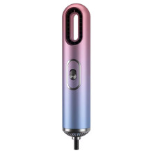 Secador de Cabelo de Alto Valor, Luz Azul, Temperatura Constante, Cuidados com o Cabelo, Manual, Secador de Cabelo de Alta Velocidade, Plugue C
