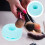 Silicone Blue Makeup Brush Cleaner Pad Soft Multi-Use Mat 4