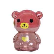 (Taupe, 15cm) Children\'s Anti-Fall Bear Piggy Bank Eco-Friendly Safe Cute Money Box for Boys and Girls Personalized Gifts