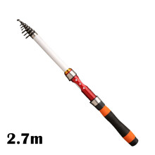 (Dragon Pattern Wheel Tube, 2.7) Telescoping Fishing Rods Lightweight Sea Pole Sea Fishing Tool Fishing Equipment