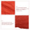 Rood Sheer Tafelloper Rustiek Voor Bruiloft En Partijdecor 7