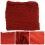 Rood Sheer Tafelloper Rustiek Voor Bruiloft En Partijdecor 10