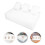 2pcs Cup Holders For Drinks White Foam For Outdoor Use 4