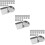 90Pcs Silver Empty Metal Eyeshadow Blusher Pans for Makeup Palette 10