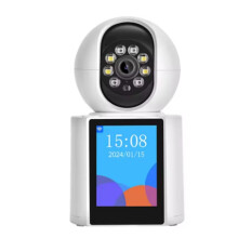 Video Intercom Camera 2MP WIFI IP Camera Baby Monitor 2.8in Screen Home Wifi Camera Auto Tracking CCTV Cam US Plug