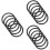 15 Pcs Buddhist Sound Bowl Rubber Ring For Fixing 6