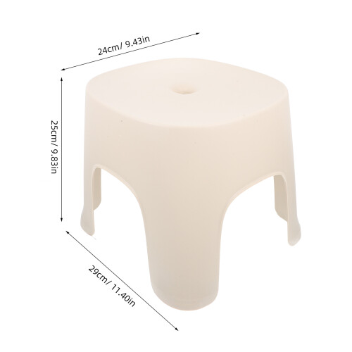 Shoe Changing Stool Seat Adult Modern Elderly Beige 1