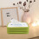 Contenitore Fazzoletti Resistente Verde Pieghevole Per Ufficio 7