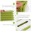 Contenitore Fazzoletti Resistente Verde Pieghevole Per Ufficio 10