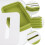 Contenitore Fazzoletti Resistente Verde Pieghevole Per Ufficio 11