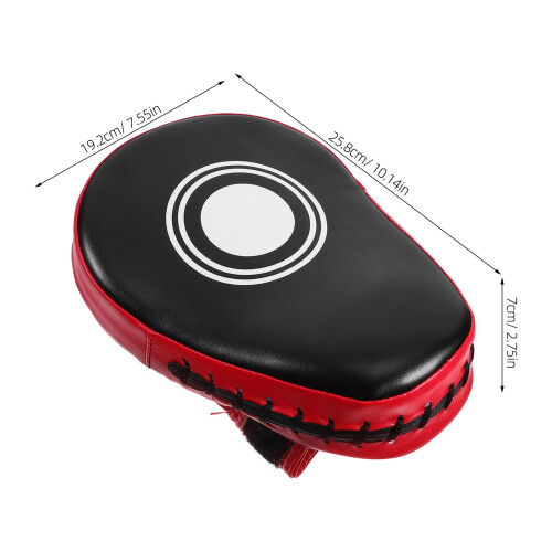 Red Boxing Pad For Thai Training Premium Pu Material 1pc 1