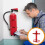 Fire Extinguisher Wall Hanger Iron Bracket Holder 5