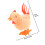 6Pcs Plush Wind Up Chickens Clockwork Jumping Toys 2