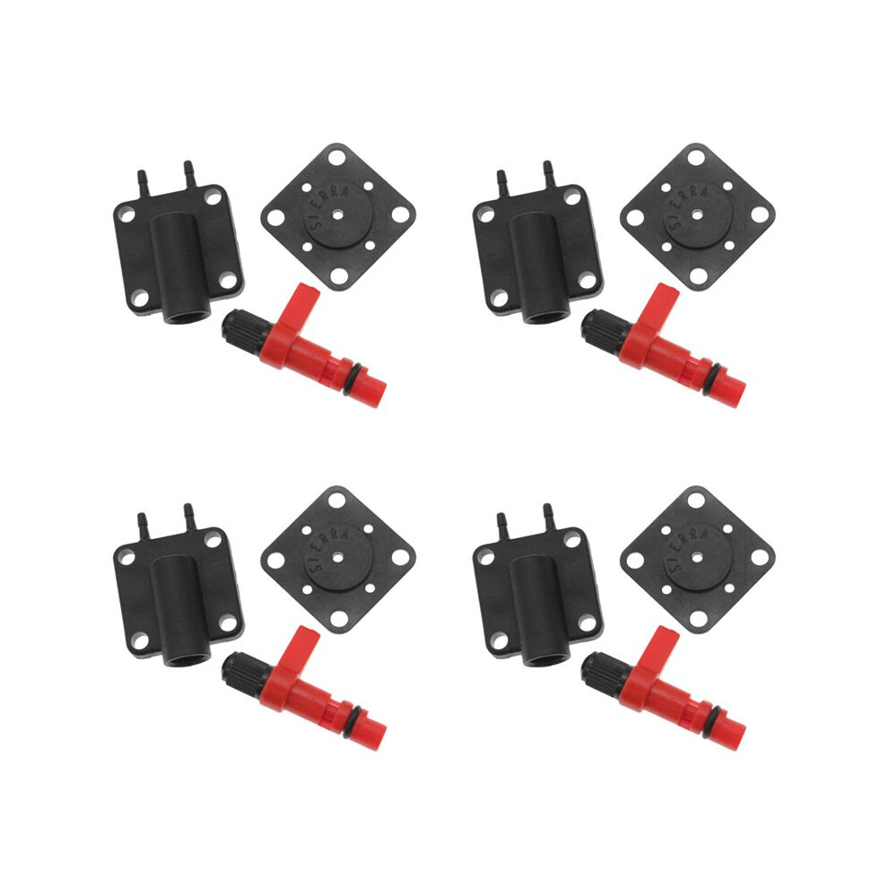 4X Primer-Solenoid Service Maintenance Valve For Johnson Evinrude 175158 187044 4711352742192