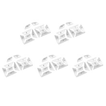 5X Auto Stuurwiel Button Stickers Cover Trim voor A BCE ML GL CLA GLA GLK SL SLK Klasse W176 W212 W204