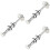3Pcs Durable Brass Trumpet Replacement Mouthpiece Trainer Tool 8