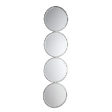 Oaks Lighting Mirror Champagne Silver