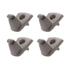 4X für 2005-2006 300 Magnum Charger 1AH27BD1AB Grauer Innenraum Grauer Sonnenblenden-Cliphalter Haken Halterung AufhäNger