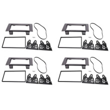 4X Double Din Car Fascia Radio Panel für Daily 2006-2014 Audio Frame Dash Fitting Kit Installieren Sie die Blende
