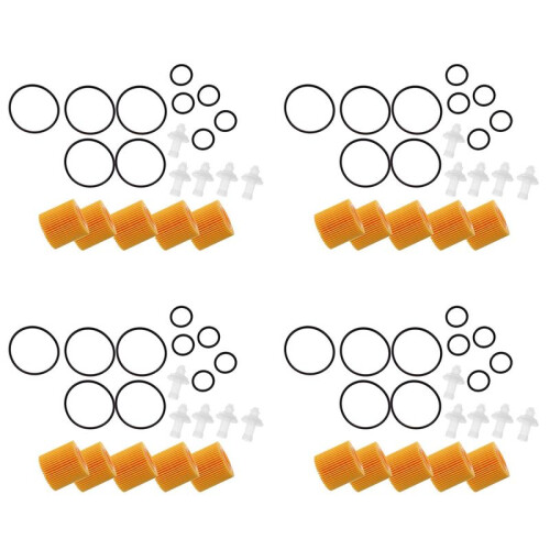 20 Pcs Oil Filter Set 04152-YZZA6 for   Prius Scion Im Xd