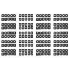 200Pcs Carburetor Parts Chainsaw Carburetor Membrane Gasket Set for Zama Chainsaw Carburetor Ms210 Ms230