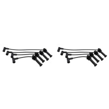 8 Stuks Bougiekabel HT Loodspoelset voor voor Focus 1.6 TI 1.6 1.4 1.6 16V 1.4 PROSPARK voor Bougie OES530