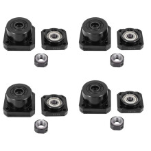 4 Pcs FK10 Fixed Side +4 Pcs FF10 Floated Side for SFU1204 Ballscrew CNC Parts  Screw 1204 Fk/Ff10 End Support