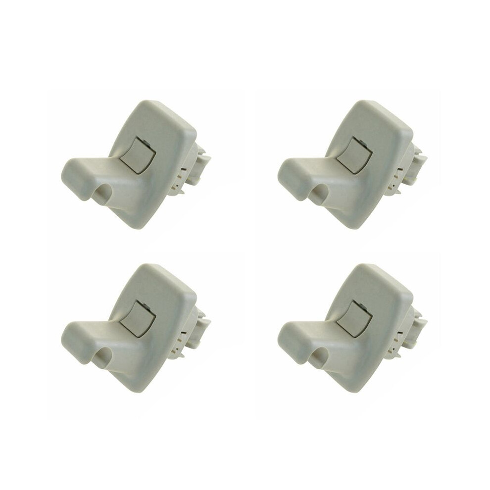 4X Sun Visor Retainer Clip Passenger Or Driver Side 25840046 For 2003-2014 Express Savana Van Gray 6031255092476
