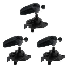 3X Levier de Poignée de Dégagement de Capot et Support de Montage pour 2013-2016 Fusion/Mondeo& MKZ DS7Z-99042C74-A DS7Z-16B626-C