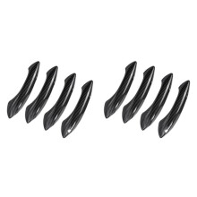 2X ABS Carbon Fiber Outside Exterior Door Handle Protector Cover Trim For- 5 6 7 Series F07 F10 F11 F06 F12 F13 F01