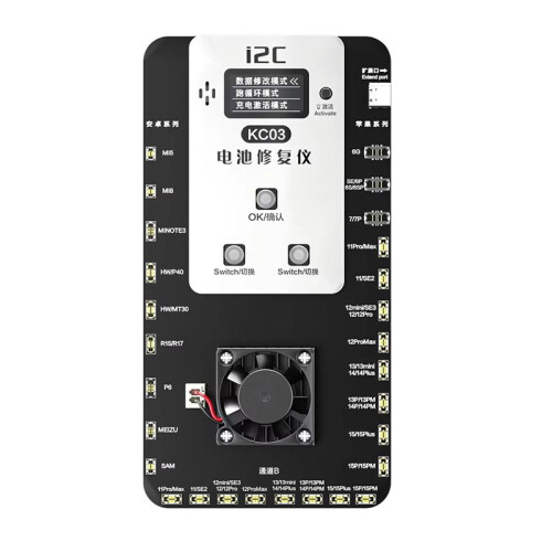 I2C KC03 Battery Charge Repair Instrument for  6-15PM Android Battery Read and Write Detection Activation Board