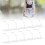 10 Pcs White 6inch Figure Model Stand High Stability Display Holders 1
