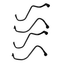 4 Peças 31319280 31319281 Tubo de Óleo Do Radiador de Transmissão Mangueira de Linha de Óleo Inferior e Superior para S80 09-15 S60 XC60