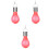 3 Count Solar Camping Light Led Bulb Long-Lasting 8
