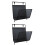 2Pcs Nordic Style Wall Mounted Iron Mesh Shelf With Hooks 5