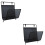 2Pcs Nordic Style Wall Mounted Iron Mesh Shelf With Hooks 6