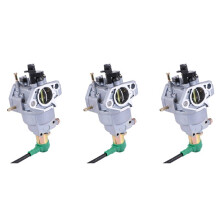 3X Carburetor Carb Fit 6500W for  GX240 8HP GX270 9HP GX340 11HP GX390 13HP Portable Generator 182F 188F Ex6500