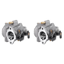 2X Zespół GaźNika Silnika ŁOdzi 3303-8M0053668 dla Mercury 4-Suwowy 6HP Silnik Zaburtowy Carb 804766A04