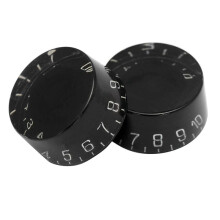12 Piezas Perillas de Sombrero de Guitarra Eléctrica Perillas de Control de Tono de Volumen de Velocidad Compatibles para Guitarra de Estilo de Les