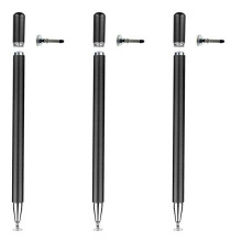 3X Stylus Pen for Drawing Smartphone Contact Pens for Android Tablet Painting Writing Magnetic Pen Cap Phone Pencil