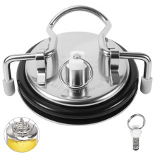 Corny Keg-Karbonisierungsdeckel Aus Edelstahl, Auslaufsicherer Corny Keg-Deckel für Corny Cornelius Keg-Ersatzteile