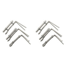 6Pcs Universal U-Shaped Cup Hydraulic Cylinder Piston Rod Seal Installation Tool Kit Controller Boost Auto Repair Tools