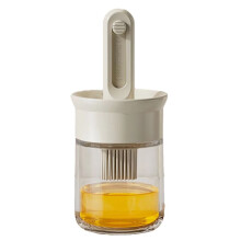 Verstellbarer Teleskop-Ölpinsel mit Integrierter Flasche, Hochtemperaturbeständig, Ideal für Küche, Grillen und Backen