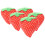 15Pcs Compact Red Pin Cushion Sewing Accessory Reusable Needle Holder 3