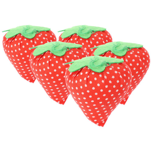 15Pcs Compact Red Pin Cushion Sewing Accessory Reusable Needle Holder 2