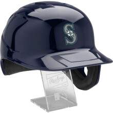 Rawlings | Offizieller MLB Mach Pro Replica Baseball Helm | Seattle Mariners