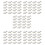 100 Pcs Cat6/6A RJ45 Pass Through Modular Plugs, Shielded (STP) External Ground Connector,EZ Crimp 1