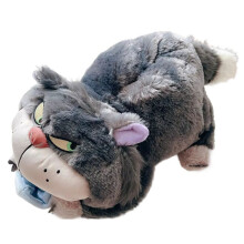 Cartoon Bad Cat Lucifer Auto Pluche Speelgoed, Kantoor, Huis en Auto Zakdoekdozen, Poppen Tissue Lade Sets